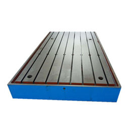 Durable HT250 T Slot Base Plate Good Wear Resistance With Water Channel