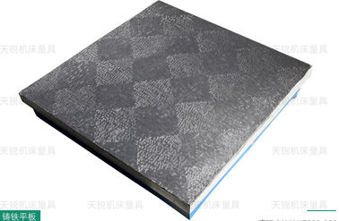 Hollow Type Cast Iron Surface Plate In Scraping Marking Mounting Machine