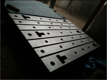 Industrial T Slot Bed Plate Good  Grinding Resistance Easy To Maintenance