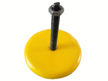 Yellow Iron Anti Vibration Leveling Pads Machine Mount  Adjustable