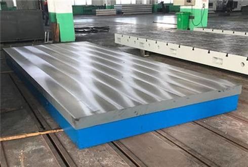 Hollow Milling Table Surface Plates With Tee Slots