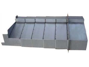 Stainless Steel  Slide Bellows Way Covers Resist Dirt For Machine Tool