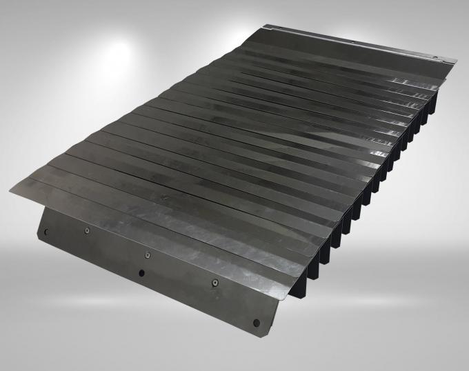 High Speed Accordion Bellow Cover Steel Sheet Protected Cloth Bellows