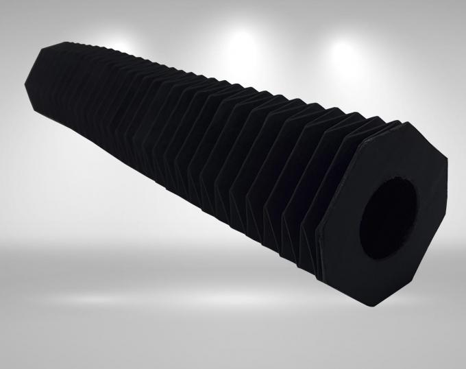 Spindle Protection Accordion Bellow Cover Mounted And Removed Easily