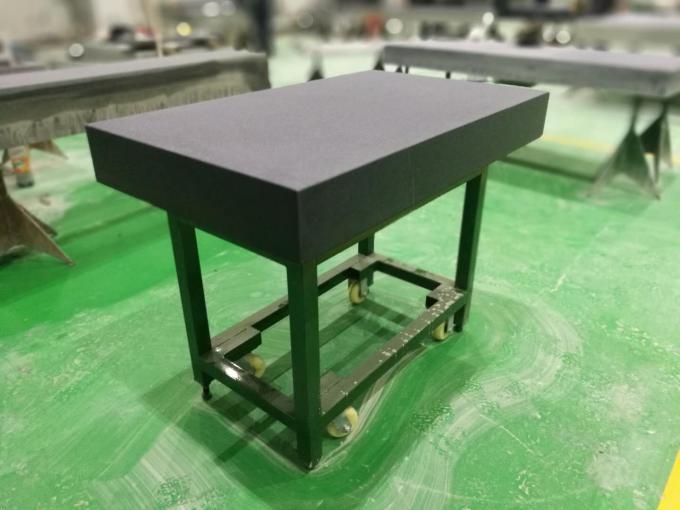 Granite Surface Plate With Table In Calibration Lab