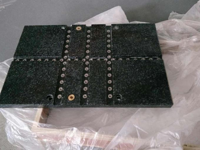 Black Granite Milling Machine Base 0.01mm Resolution