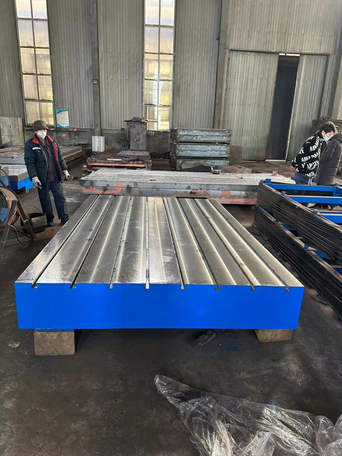 Hollow Type Cast Iron Surface Plate With T Slot