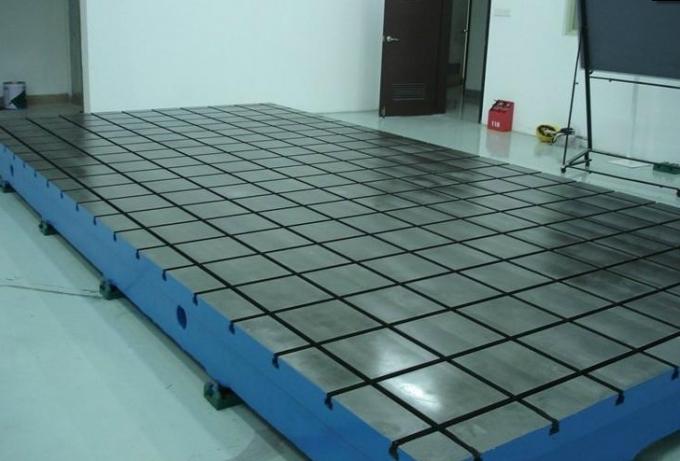 T Slot Test Rack Precision Measuring Cast Iron Surface Plate T Slot Table Testing